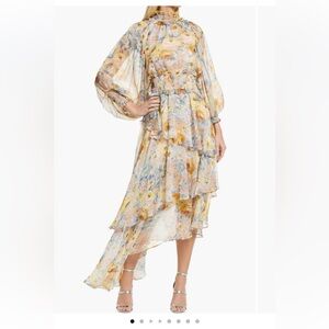 Astrid Floral Print Smocked Dress